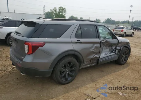 2024 Ford Explorer St-Line из США, поврежденный, VIN 1FMSK8KH3RGA87848